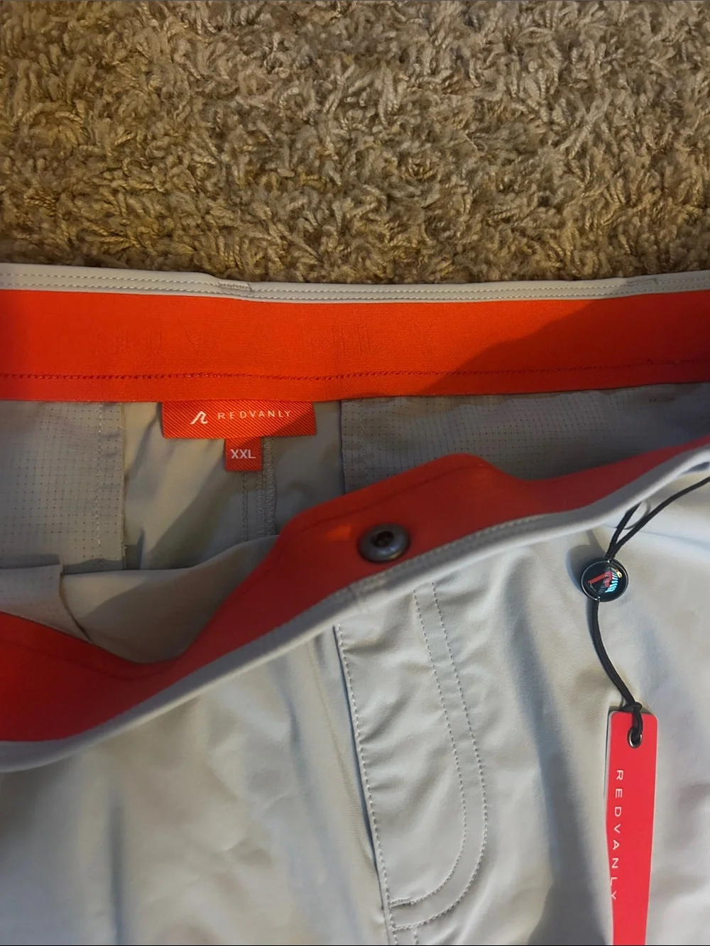 NWT Redvanly Light Gray Golf shorts - XXL